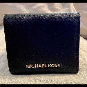 Michael Kors small black wallet